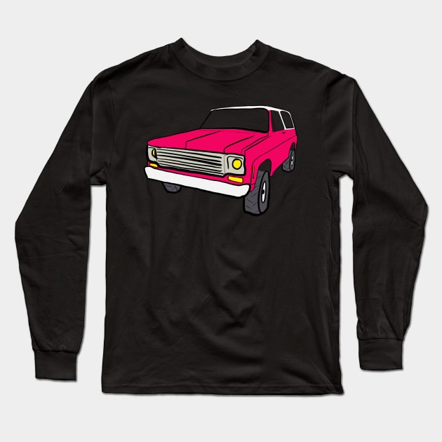 K5 Blazer Squarebody Long Sleeve T-Shirt by schjlatah